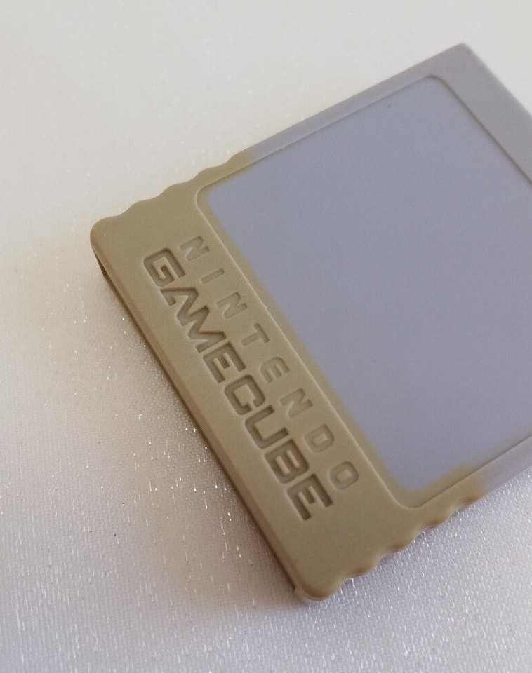 Nintendo GameCube 59 & 251 Memory Card Set OEM Genuine POLISHED FOUR ...