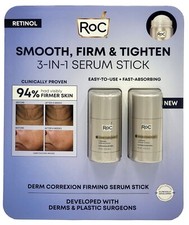 RoC Derm Correxion firming 3 in 1 serum stick 1.0 oz, 2 pack