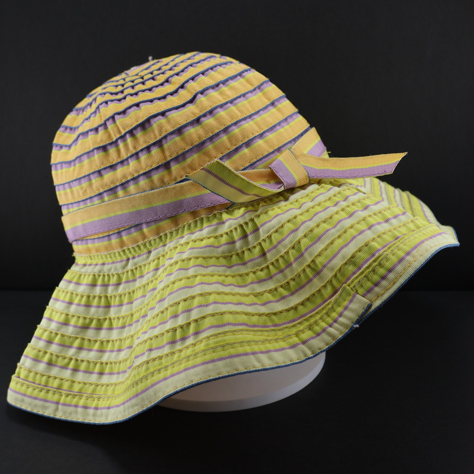 Panama Jack Ladies Yellow Sun Hat, One Size