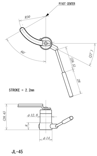 Jelco JL-45 Tonearm Lifter (Cueing Device), Made in Japan - 第 5/5 張圖片