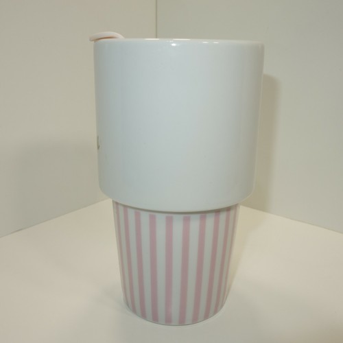 Fringe Studio Going Places Pink White Ceramic Coffee Tea Mug Tumbler Graduate - Picture 4 of 10