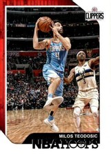 2018-19 Hoops #145 Milos Teodosic