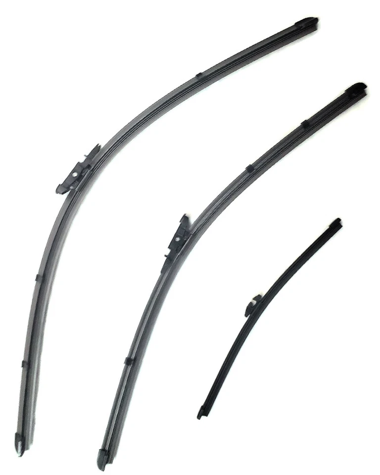 Lâminas de limpador Motorcraft originais do fabricante conjunto completo de 3 para Ford Explorer 2011-2019 - Imagem 2 de 2