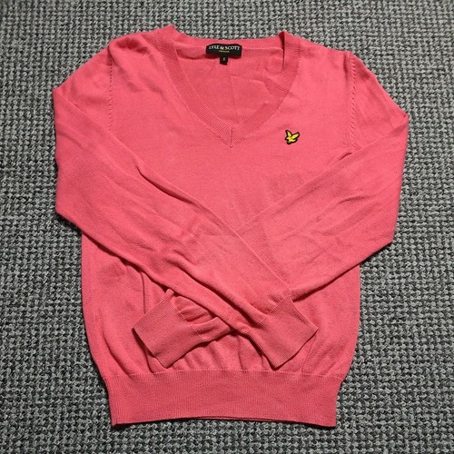 Scott Vintage Pink Golf Sweater Jumper 