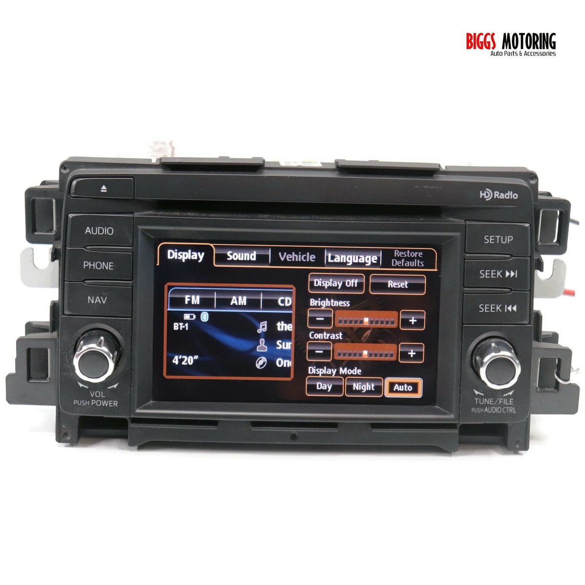 2013-2014 Mazda CX5 Navigation Radio Stereo Cd Mp3 Player KD35 66