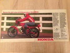  ORIGINAL REKLAME WERBUNG  1981 HONDA Wir machen Motorrad Geschichte