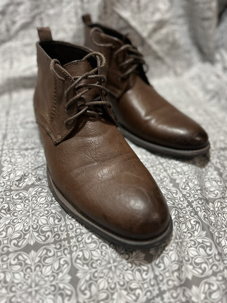 Guess MG Norway Boots Mens Size 9 Brown Chukka Lace | eBay display picture 3