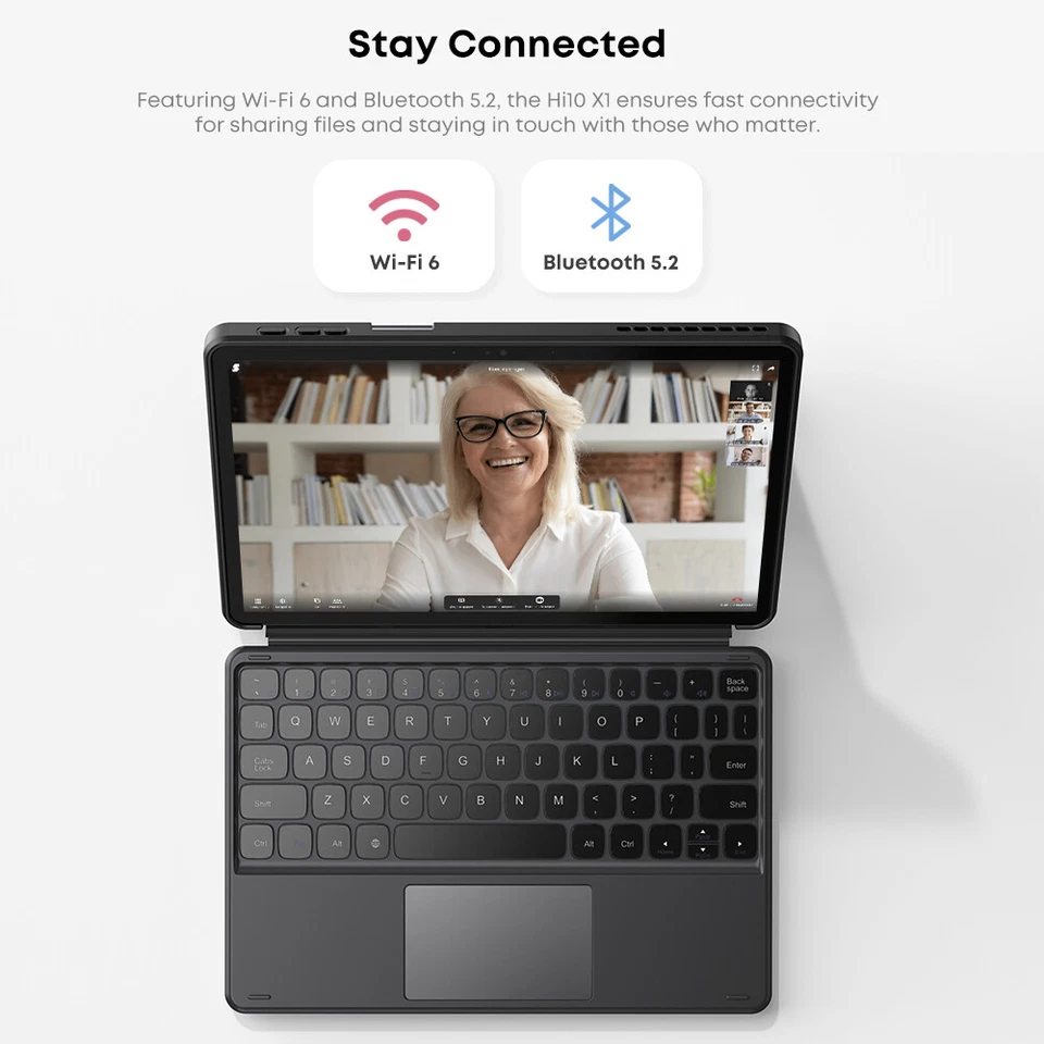 CHUWI Hi10X1 Windows Tablet 10,1'' 8GB RAM 256GB SSD Intel Quad Core N100 - Bild 4 von 4