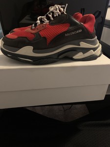 tenis balenciaga vermelho
