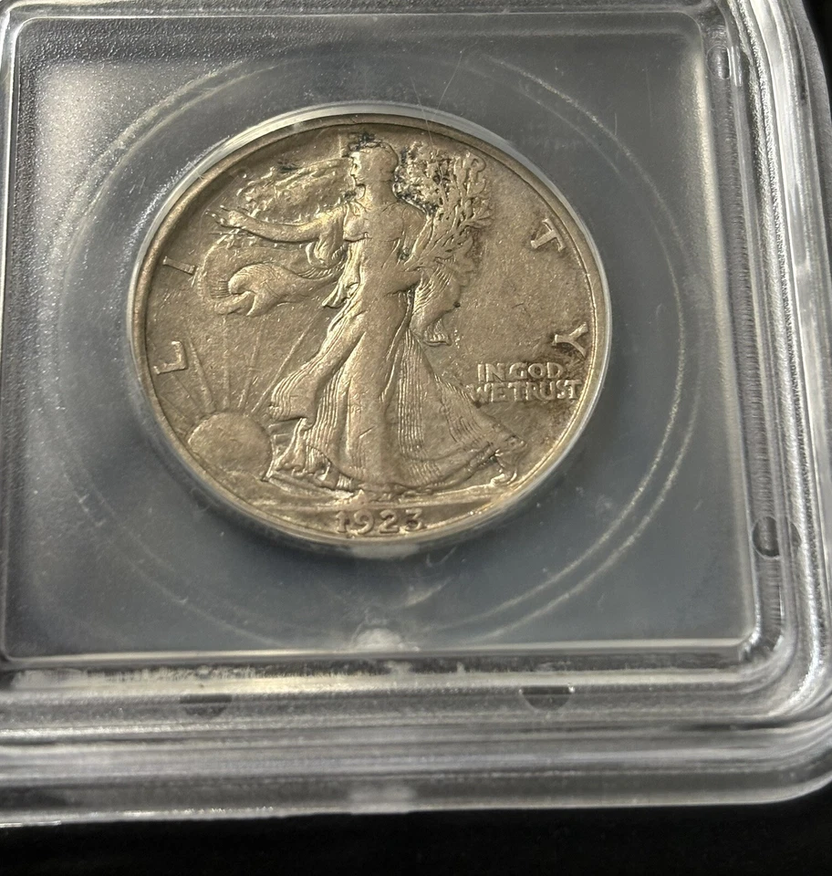1923-S Walking Liberty Half Dollar, ICG EF40, Better Date , XF, Extra Fine - Image 2 of 4