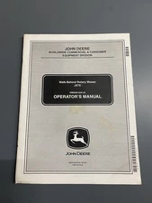 John Deere OMGX21224 Operation Manual JX74