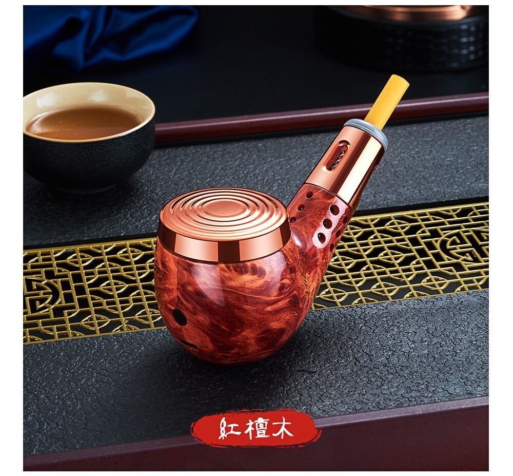 Ashtray Tabacco Smoking Pipe Shaped Cigarette Ash Tray