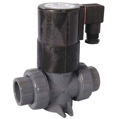 HAYWARD SV20100STE Valve,CPVC,2Way/2Position,NormallyClosed 3CEP7