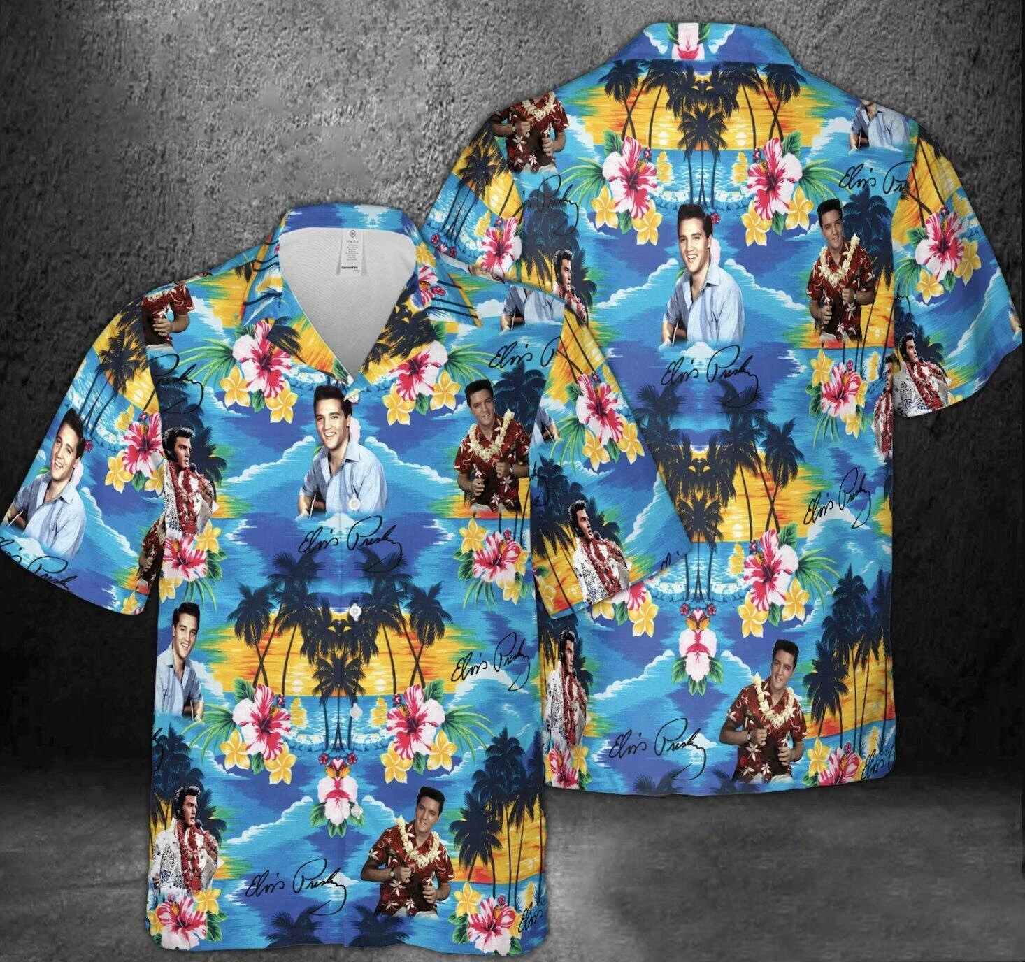Elvis Presley Hawaiian Shirt Elvis Hawaiian Shirt Aloha Summer Tee Tropical Butt
Opens in a new wind