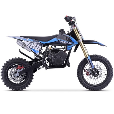 2026 XTM MX60 Youth Mini Dirt Bike 60cc Petrol 2-Stroke Auto