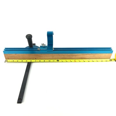 Rockler Table Saw Miter Gauge with Hold Down Aluminum 18'' Width 3/4'' x 3/8'' Slot