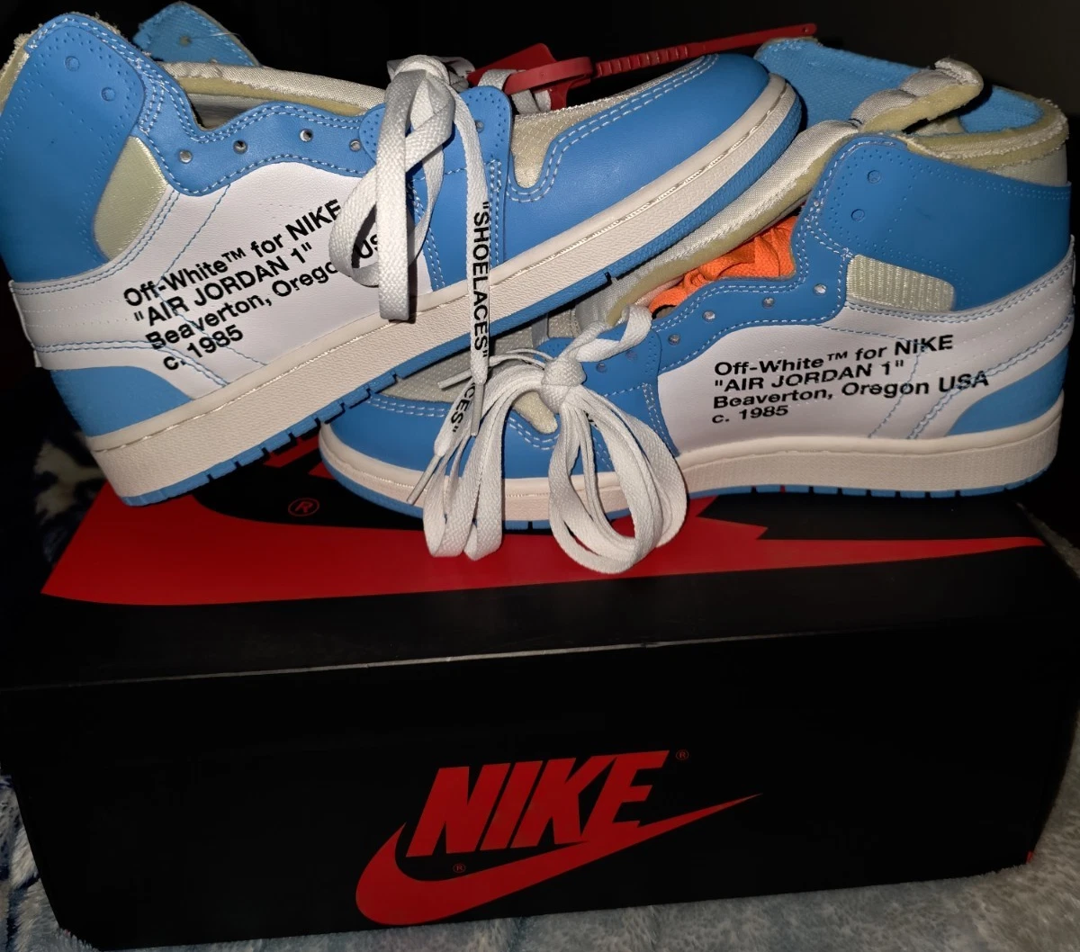 Las mejores ofertas en Jordan 1 Retro OG x Off-White High White | eBay