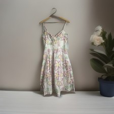 Lilly Pulitzer Women's Floral Sleeveless Embroidered Dress Size 8