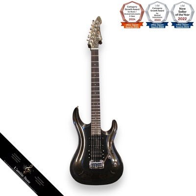 Aria Pro II MACSTD Electric Guitar Metallic Black Single Coil and Humbucker