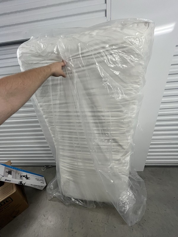 Twin Size Mattress Core Base - Excellent Condition - White