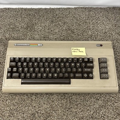 Commodore 64 Computer Only Tested Vintage Computer READ