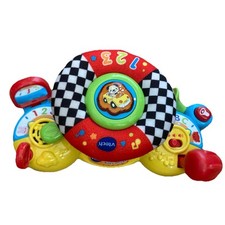 V-tech On The Go Baby Driver Steering Wheel With Sound And Lights Interactive