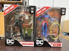 McFarlane Toys DC Multiverse Page Punchers GREEN ARROW & THE ATOM SEALED NIB 7