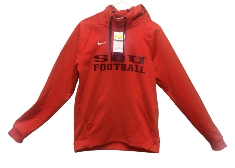 Nike Therma Fit Hoodie Pullover Fleece Training Sweatshirt Mens Small CN9473-657