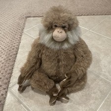 Hansa Toy International Inc. Monkey Plush Doll Stuffed Animal Brown/Beige/Gray