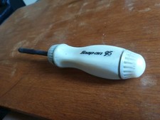 SNAP ON TOOLS 95th ANNIVERSARY RATCHET SCREWDRIVER Pearl White 