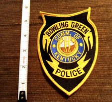 Commonwealth of Kentucky KY Bowling Green Police Shoulder Patch NOS