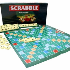 New Sealed Original Scrabble Board Game Family Kids Adults Educational Large