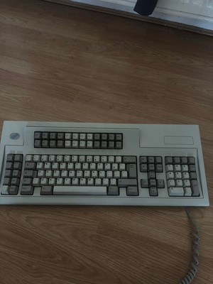 IBM Model M Vintage Keyboard rj45 Mechanical Buckling Spring UK Retro 1394428