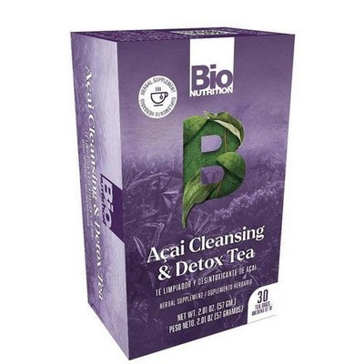 Acai Cleansing And Detox Tea 30 Count  by Bio Nutrition