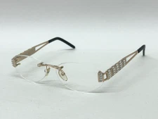 Caviar Champagne Series Eyeglasses Crystals Rimless M6847 Frames Only 55 15 135
