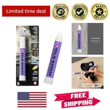 Broad Point White Paint Marker by Sakura - Non-Toxic, Waterproof, Durable