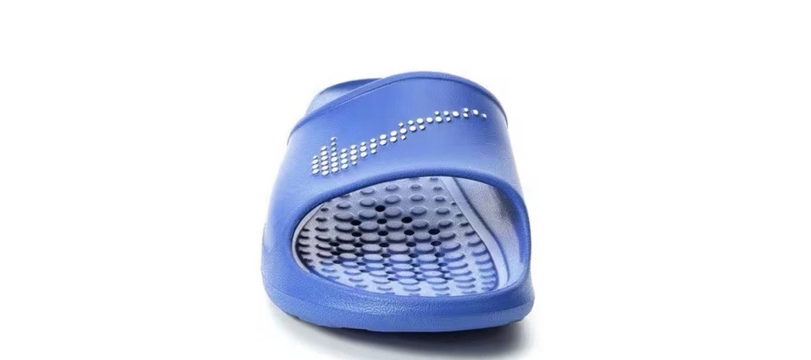 Scivolo sportivo uomo Nike vittoria uno doccia blu con bianco taglia 8