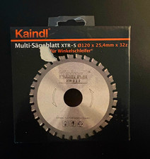 Kaindl XTR-S Multi-S&auml;geblatt &Oslash;120 mm 25,4 mm 32Z Art.-Nr. 14395