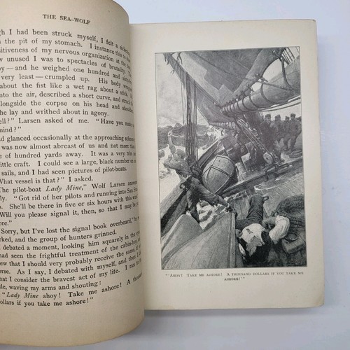 The Sea-Wolf by Jack London 1st Edition HC 1904 - Picture 15 of 17