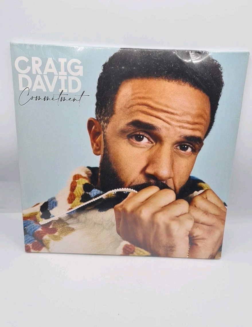 Craig David Commitment Vinyl LP Black Sealed Sleeve Has Creases