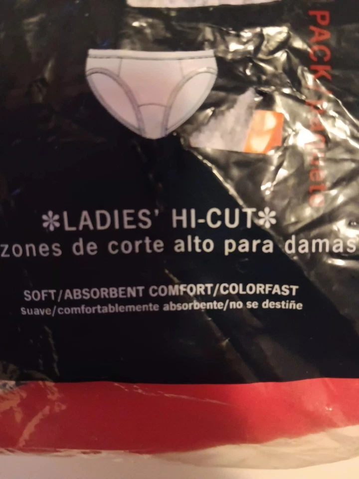 Faded Glory Y2K Panties (7) Women's Size 5, Hi-cut, Open Pack, Multicolor  - Image 3 of 3