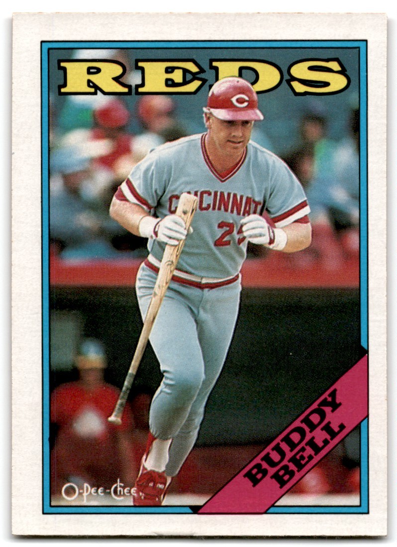 1988 O-Pee-Chee Buddy Bell Cincinnati Reds #130