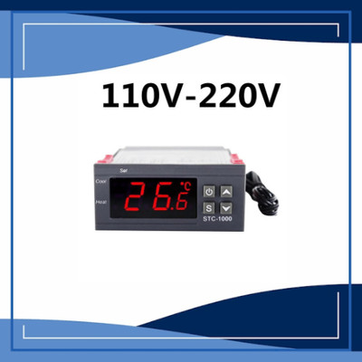 Digital temperature controller STC-1000 thermostat 10A heating/cooling LED