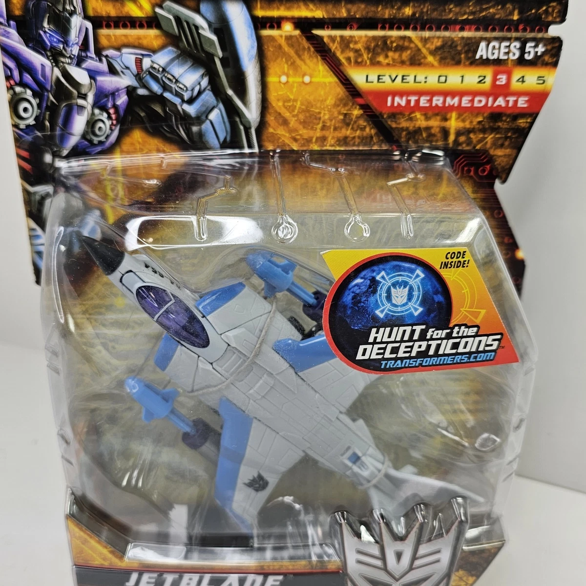 SEALED Transformers Hunt For The Decepticons HFTD Deluxe Class Jetblade New
