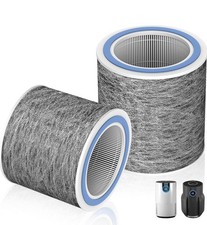 2 Pack - HP102 HEPA Replacement Filter for Shark HP100 Series Air Purifier HP152