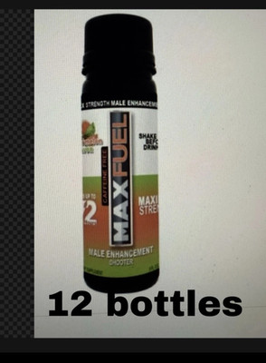 (12) Maxfuel Male Sexual Enhancement Shots (12pack) libido stamina best erectile