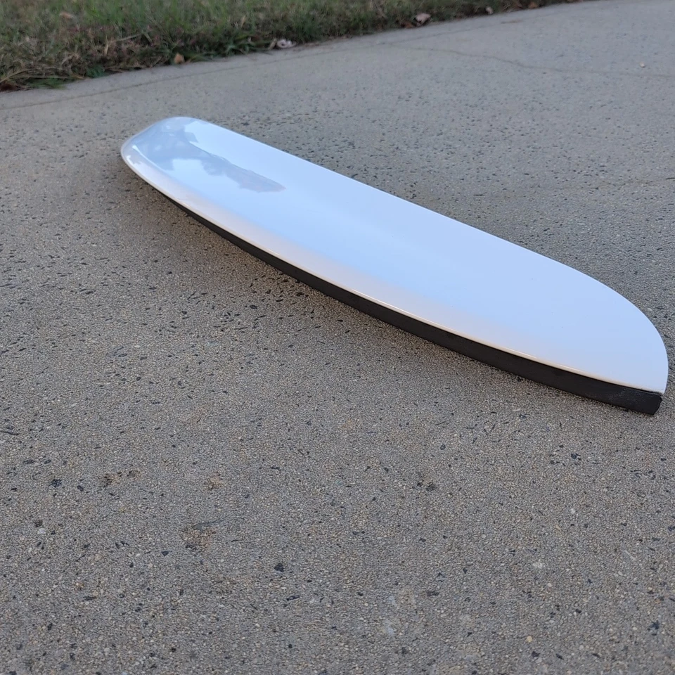 2007 - 2013 Mini Cooper S JCW Hatchback Rear Spoiler White R56 PN 51622753758 - Image 2 of 4