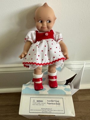 Vintage 8'' Charisma Jesco Kewpie doll named ''Peppermint Swirl''. Original box