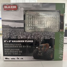 Blazer 6 x 3 Halogen Rear Mount Halogen Flood Tractor Light C8010