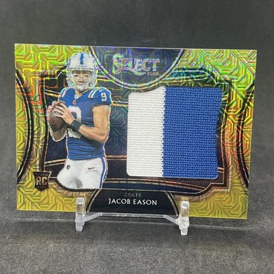 2020 Select Jumbo Rookie Swatch Prizm /10 #36 Jacob Eason